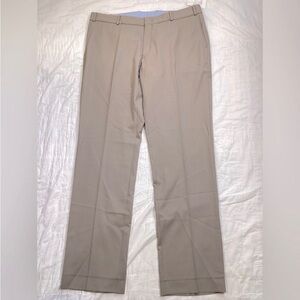 NWT Men’s Ivory Incotex Inside Tan Dress Pants 100% Wool 40x35